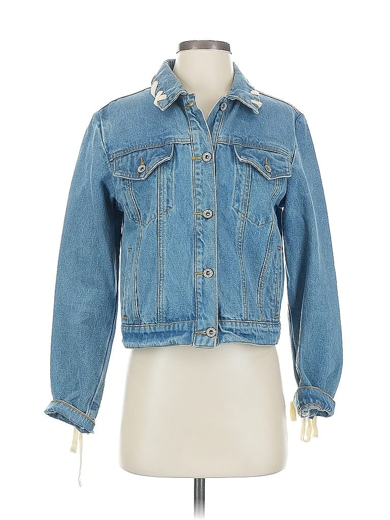 Click to view more detailed imagery on our partner's website Pre-owned Endless Rose Denim Jacket In Blue