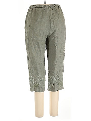 JM Collection Linen Pants (view 2)
