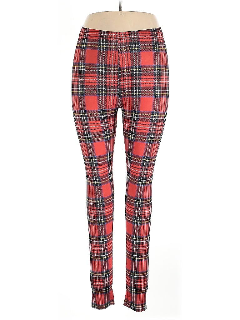 Pre-owned Unbranded Casual Pants In Red