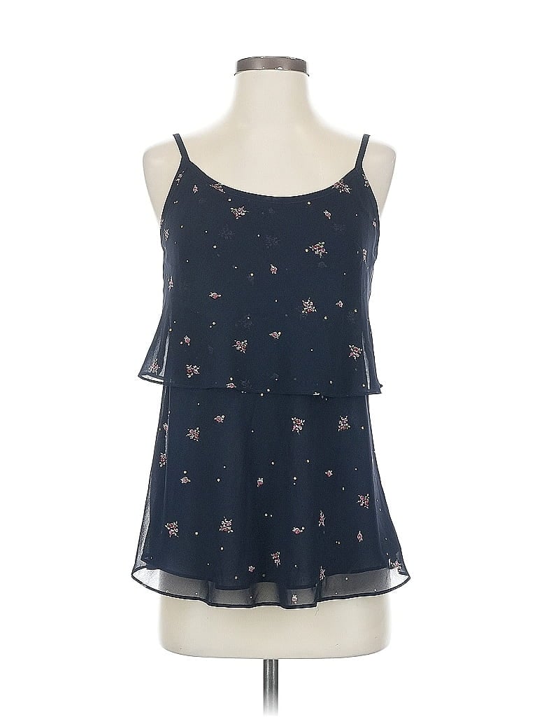 Pre-owned Cabi Sleeveless Blouse In Blue