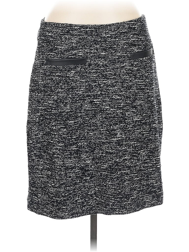 Pre-owned Talbots Outlet Casual Skirt In Gray