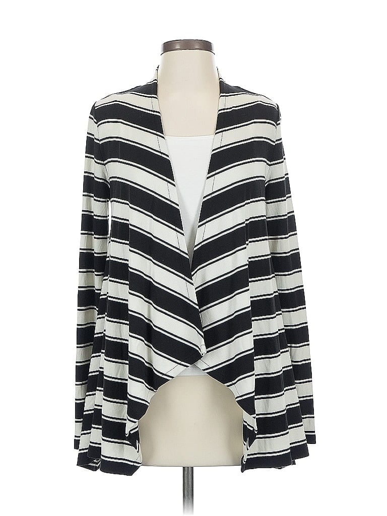 Pre-owned Inc International Concepts Cardigan Sweater In Black