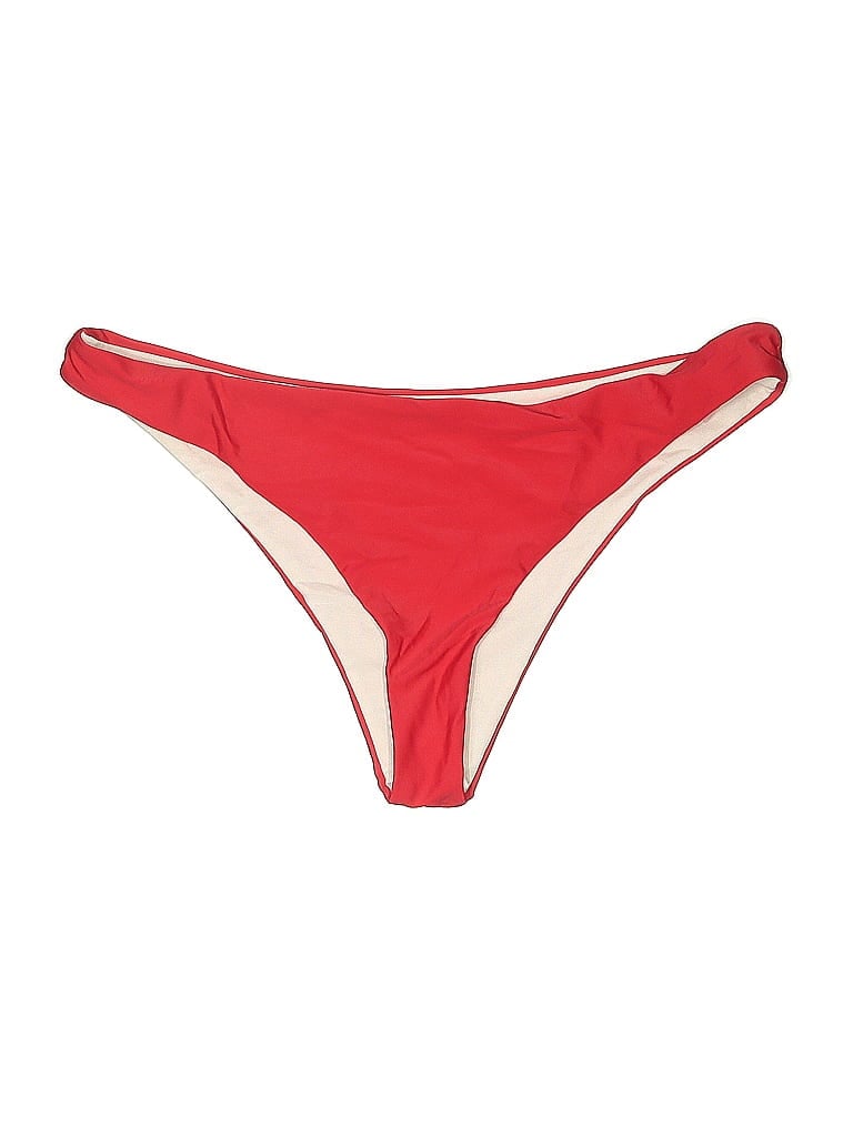 Pre-owned Unbranded Swimsuit Bottoms In Red