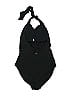 Red Carter Solid Black One Piece Swimsuit Size S (estimated) - photo 2