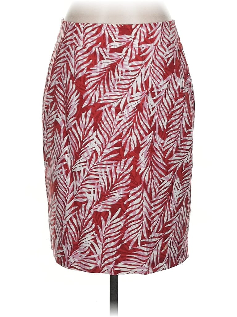 Pre-owned Ann Taylor Factory Casual Skirt In Red