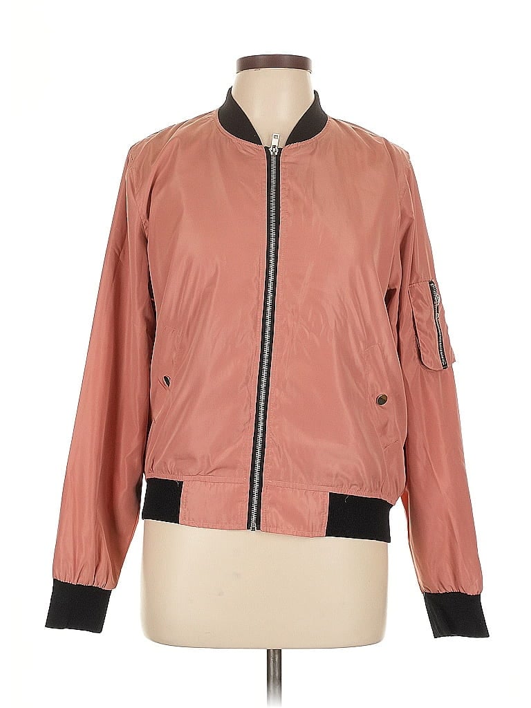 Pre-owned Active Usa Jacket In Pink