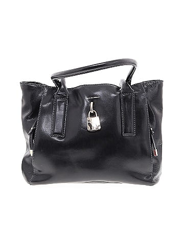 Dana Buchman Leather Satchel (view 1)