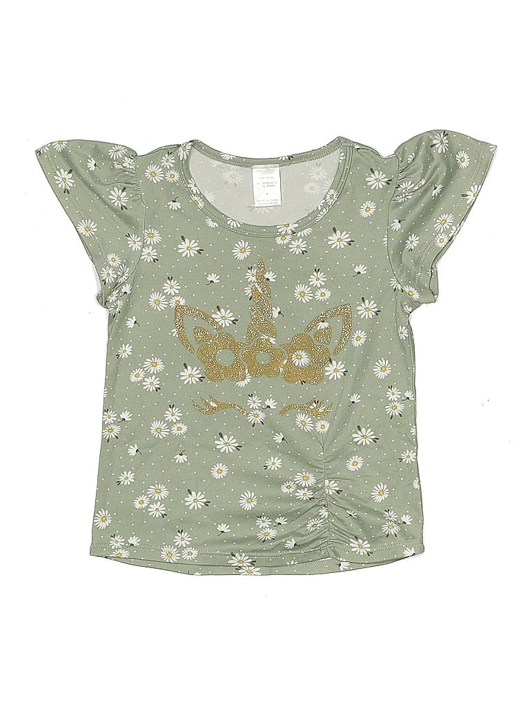 LILY BLEU Pre-owned Kids' Short Sleeve T-shirt In Green