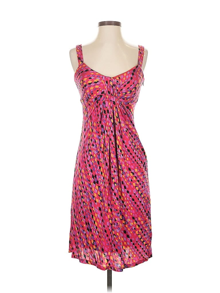 Pre-owned Jax Casual Dress In Pink