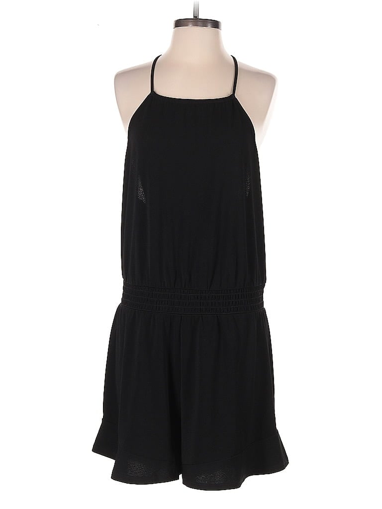 Pre-owned Express Romper In Black