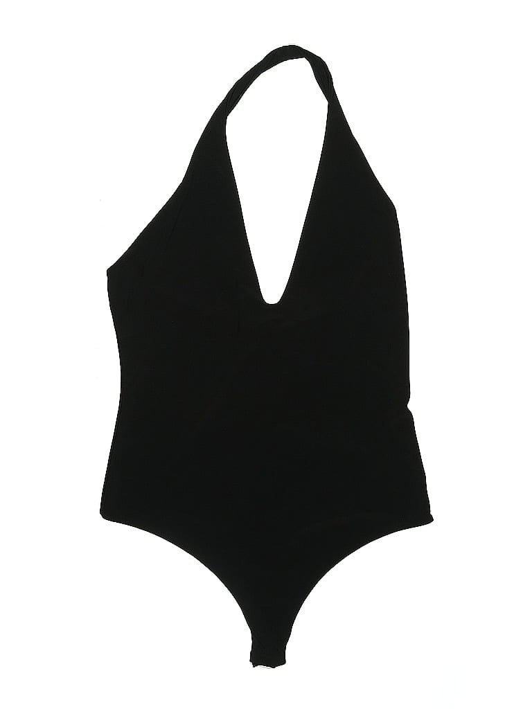 Pre-owned Fashion Nova Bodysuit In Black