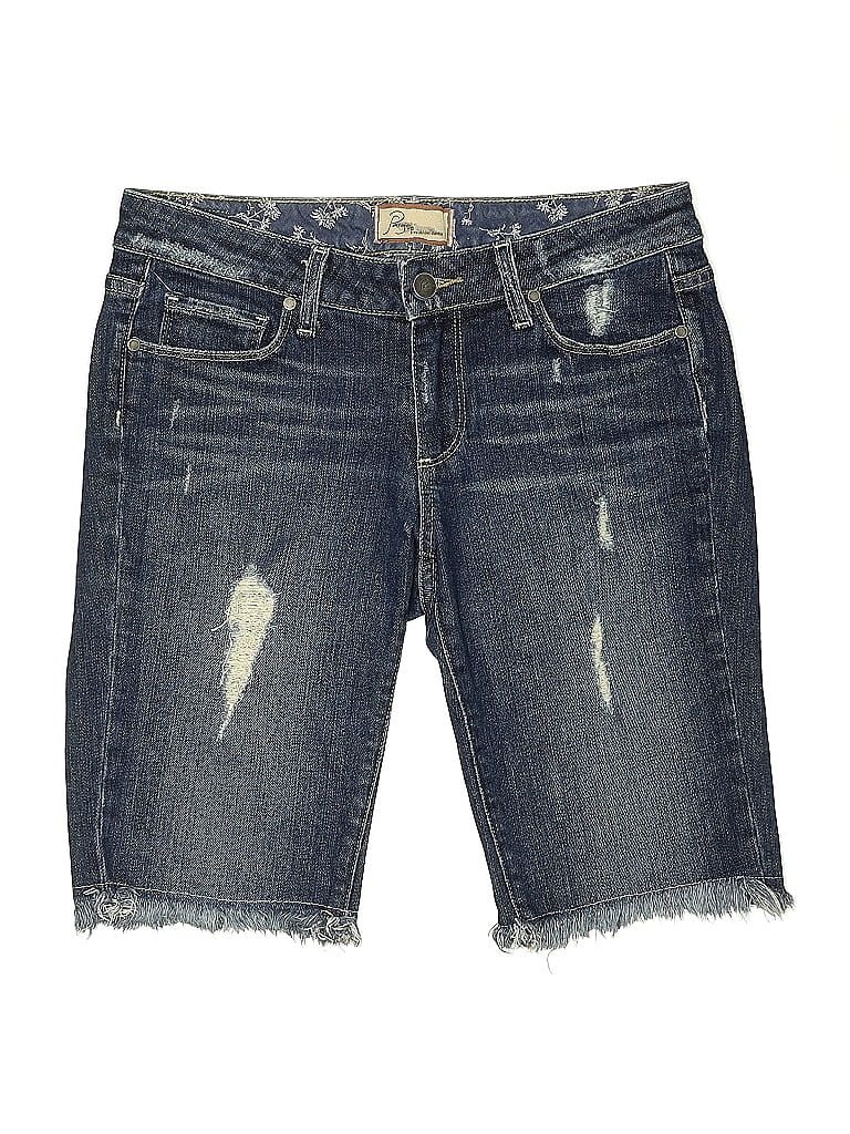 Pre-owned Paige Denim Shorts In Blue