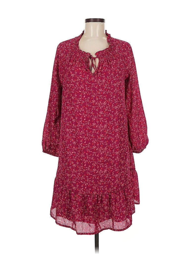 Pre-owned Old Navy Casual Dress In Burgundy