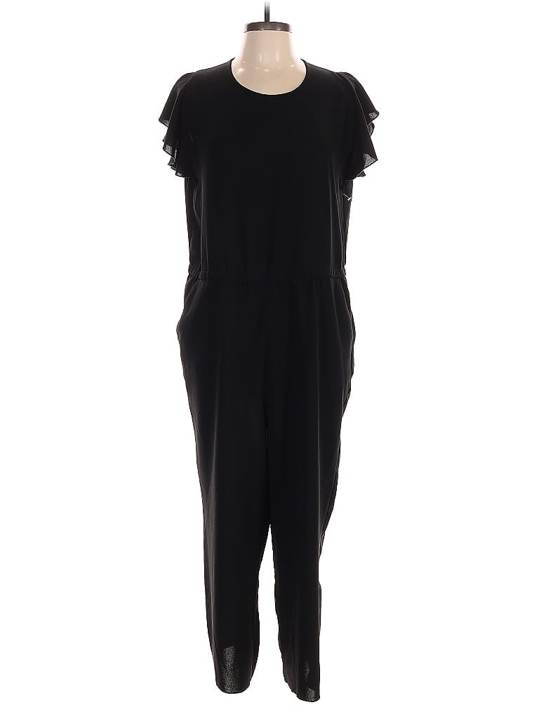 Pre-owned Rachel Zoe Jumpsuit In Black