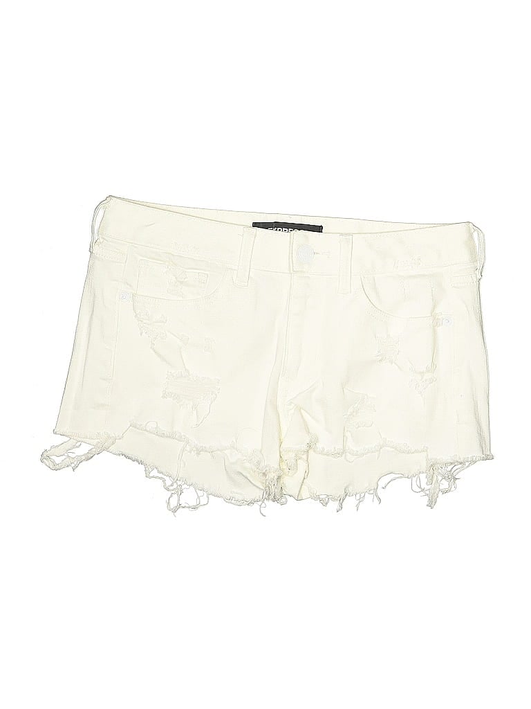 Pre-owned Express Shorts In White