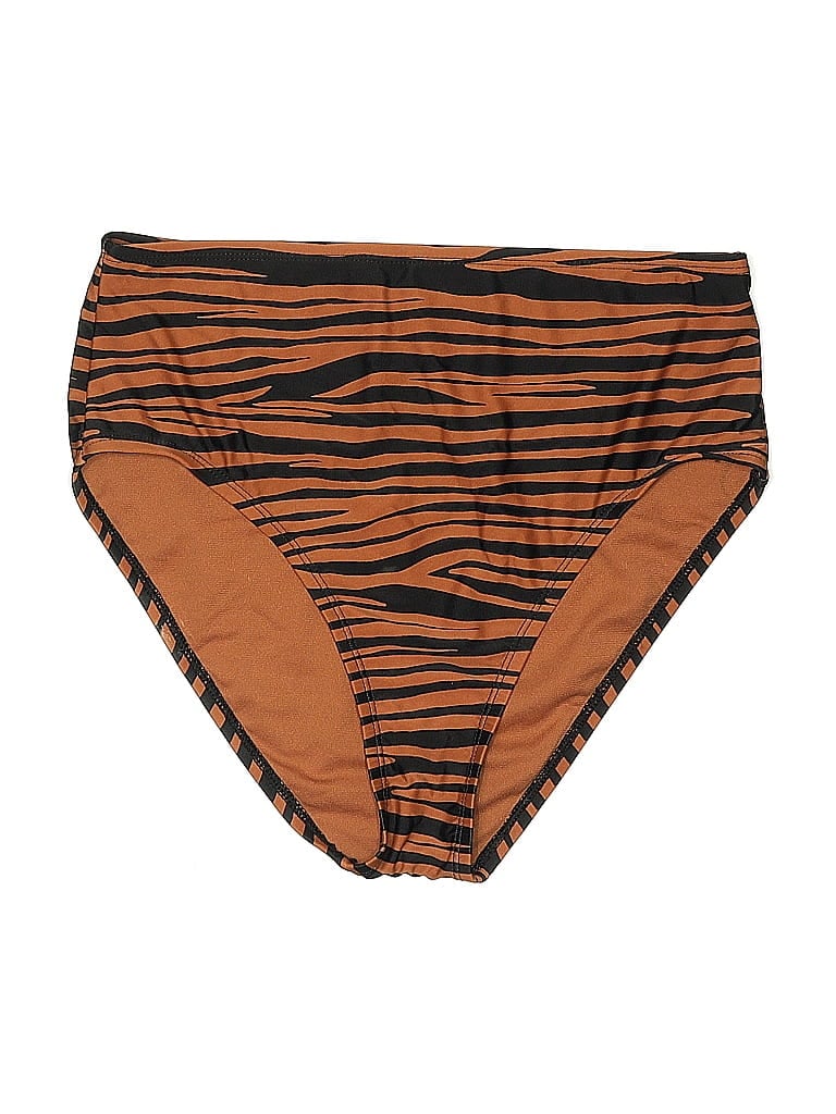 Pre-owned Kona Sol Swimsuit Bottoms In Brown