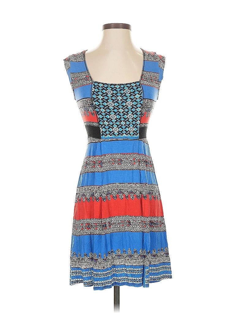 Pre-owned Unbranded Casual Dress In Blue