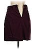 Express Solid Burgundy Formal Skirt Size 00 - photo 2