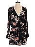 Veronica M. Floral Black Romper Size S - photo 1