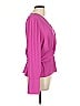 Atlein Collective 100% Polyester Pink Side Tie Top Size 10 - photo 4