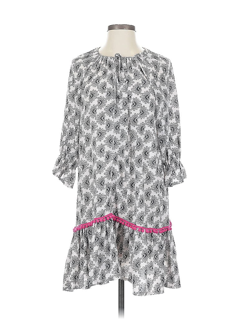 Pre-owned Assorted Brands Casual Dress In Gray