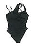 Becca Solid Black One Piece Swimsuit Size S - photo 1