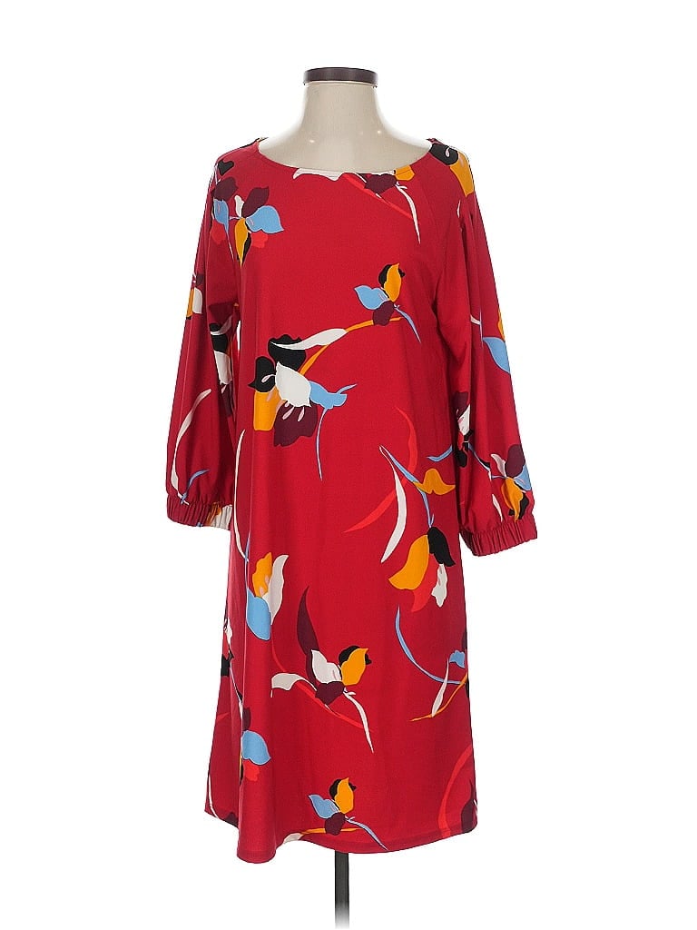 Pre-owned Halogen Casual Dress In Red