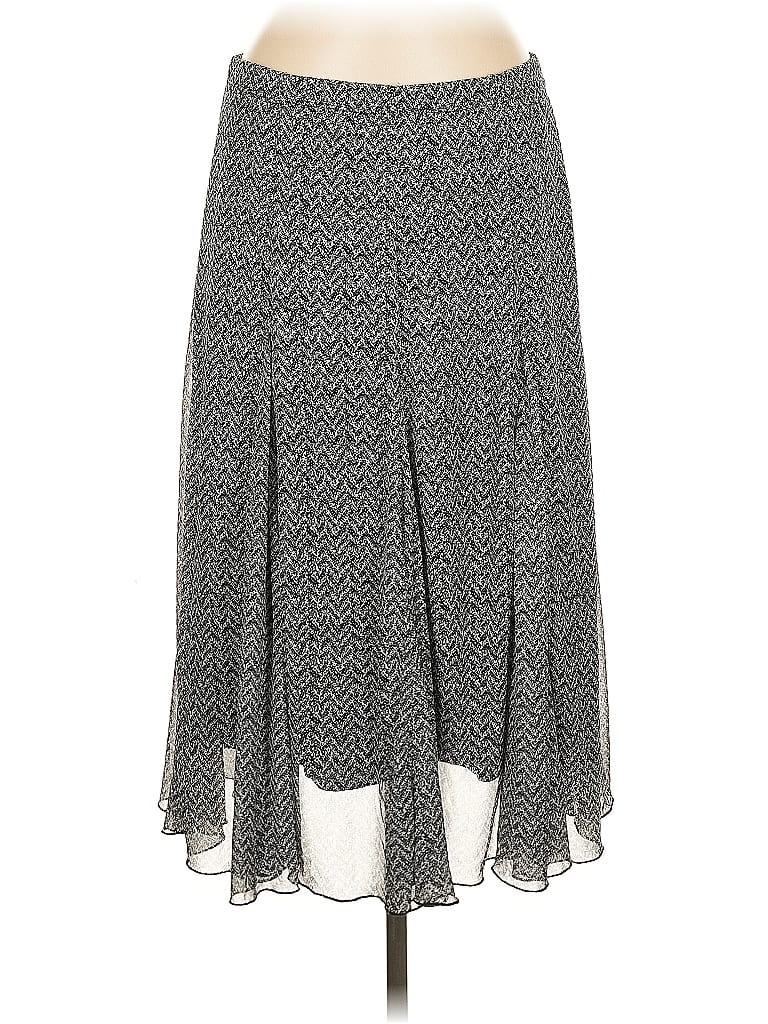 Pre-owned Coldwater Creek Casual Skirt In Gray