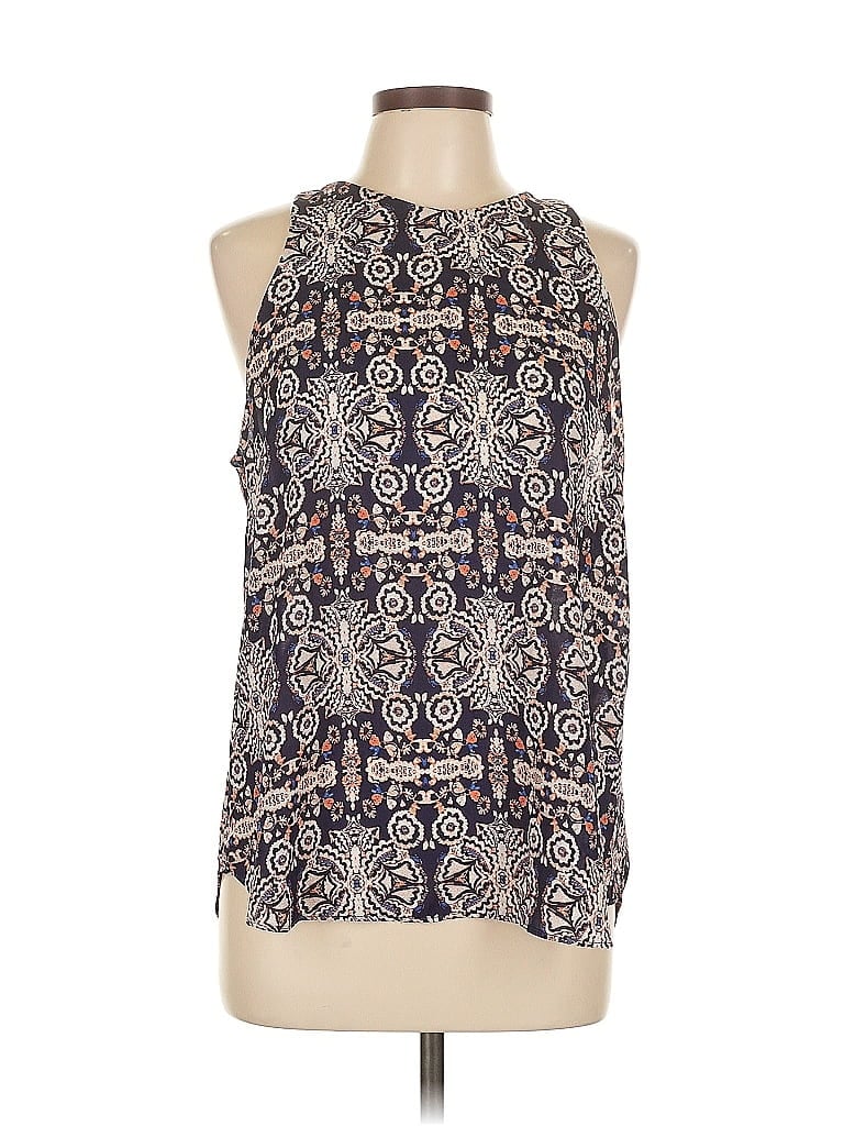 Pre-owned Willi Smith Sleeveless Blouse In Blue