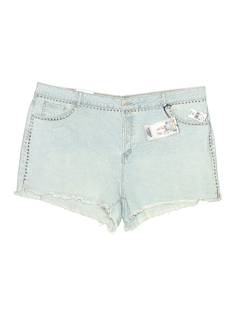 Pre-owned Vanilla Star Denim Shorts In Blue