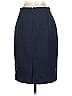 J.Crew Solid Blue Wool Skirt Size 4 - photo 2