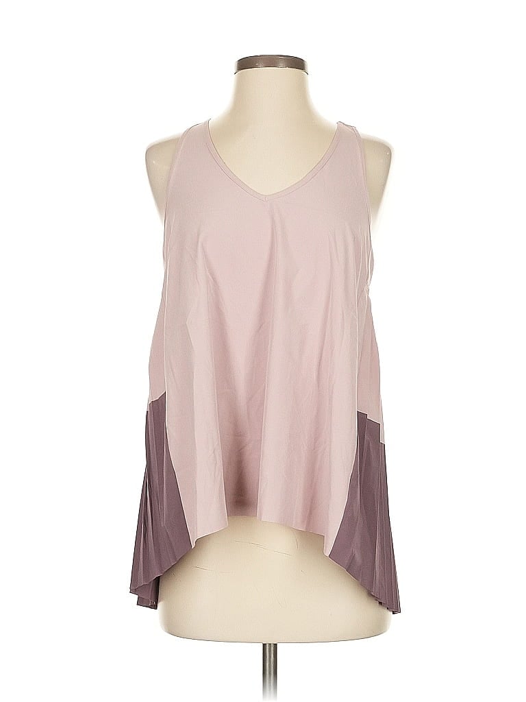 Pre-owned Athleta Sleeveless Blouse In Purple