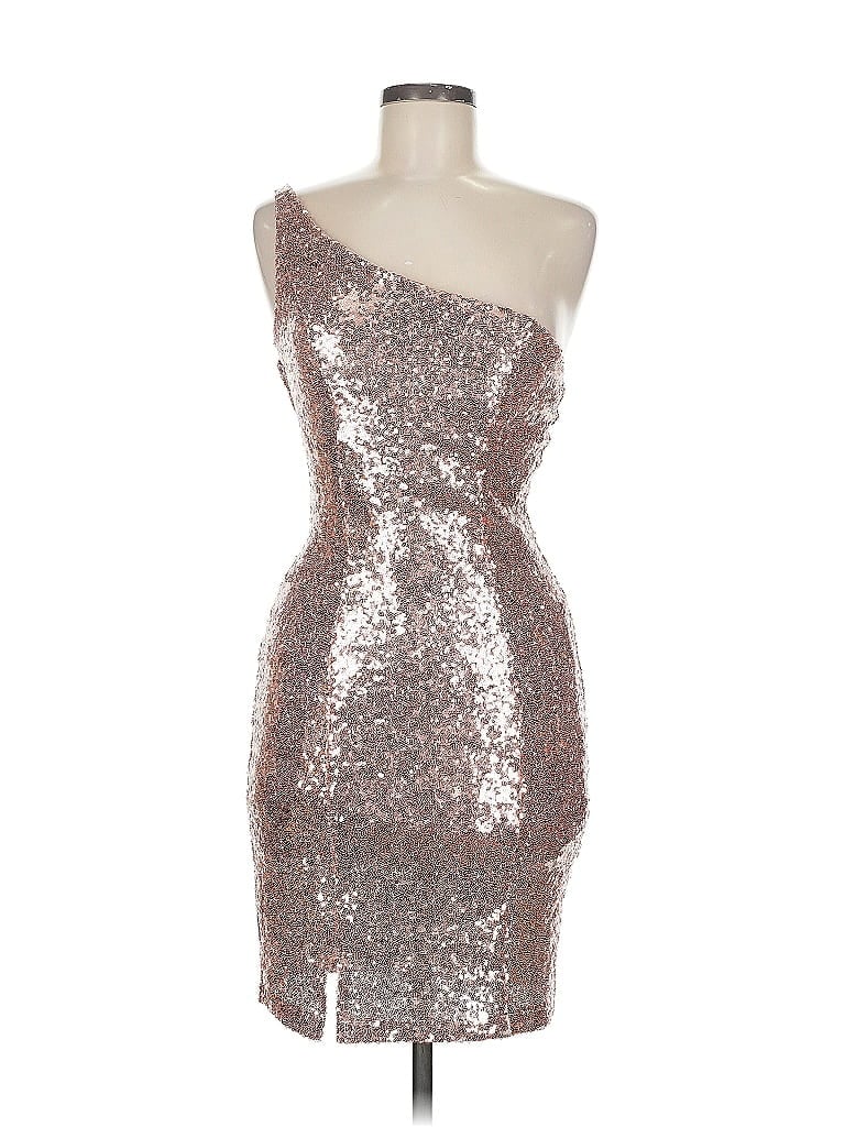 Pre-owned Honey And Rosie Cocktail Dress In Silver