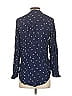 Vanessa Virginia Blue Long Sleeve Blouse Size 4 - photo 2