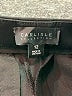 Carlisle Solid Black Active Pants Size 12 - photo 6