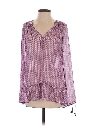 Calypso St. Barth 3/4 Sleeve Silk Top (view 1)