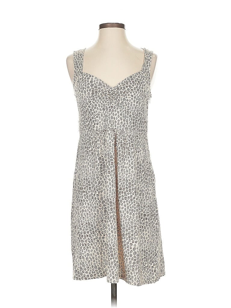 Pre-owned Ann Taylor Loft Outlet Casual Dress In Silver