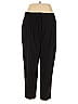 LOFT Versa Solid Black Dress Pants Size 14 (petite) - photo 1