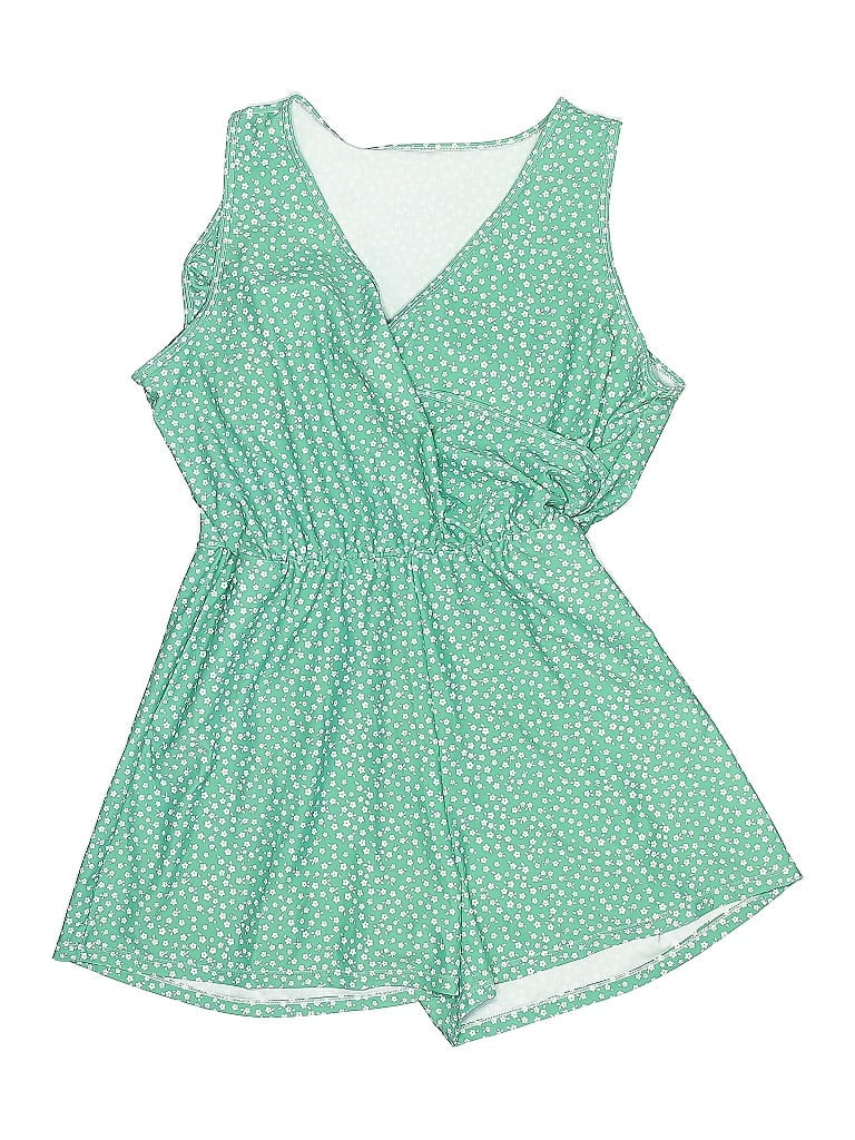 Pre-owned Unbranded Swimsuit Cover Up In Green