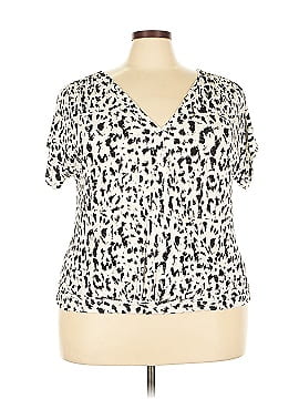 Jennifer Lopez Short Sleeve Blouse