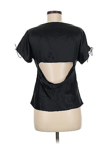 Arden B. Short Sleeve Silk Top (view 2)