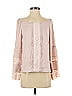Nanette Lepore 100% Polyester Pink Long Sleeve Blouse Size 2 - photo 1