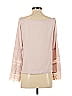 Nanette Lepore 100% Polyester Pink Long Sleeve Blouse Size 2 - photo 2