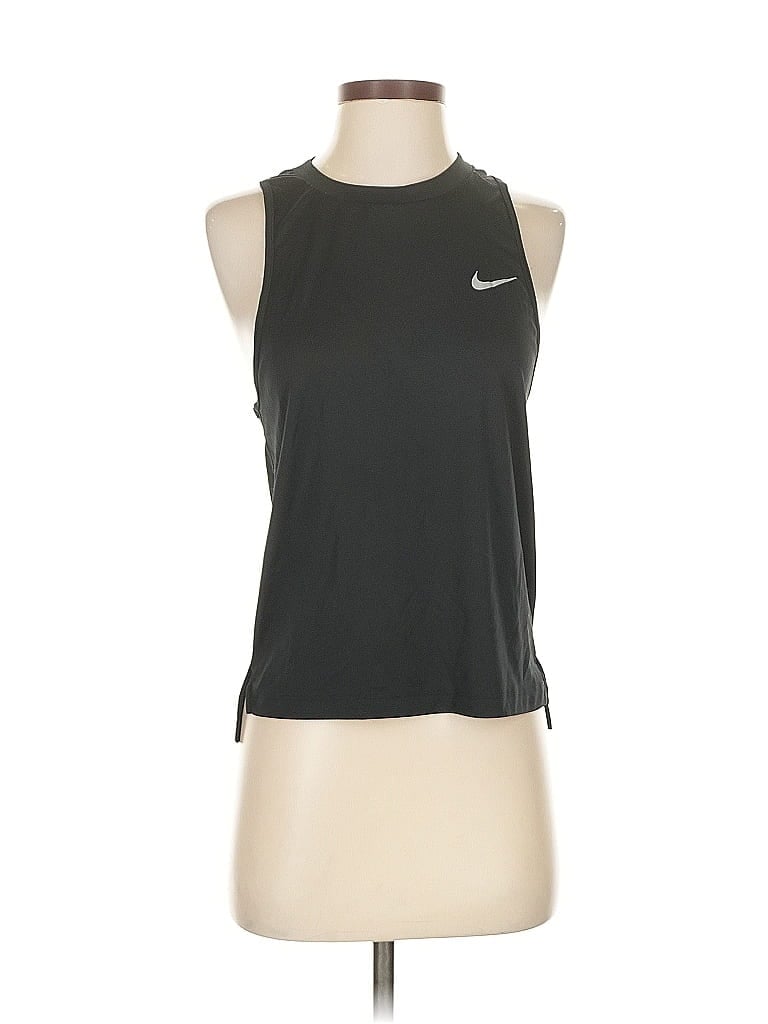 Pre-owned Nike Active Tank Top In Black