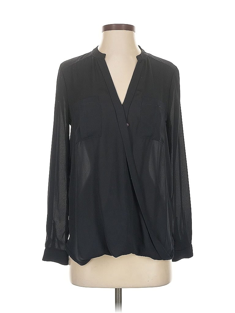 MAEVE Pre-owned Long Sleeve Blouse In Blue