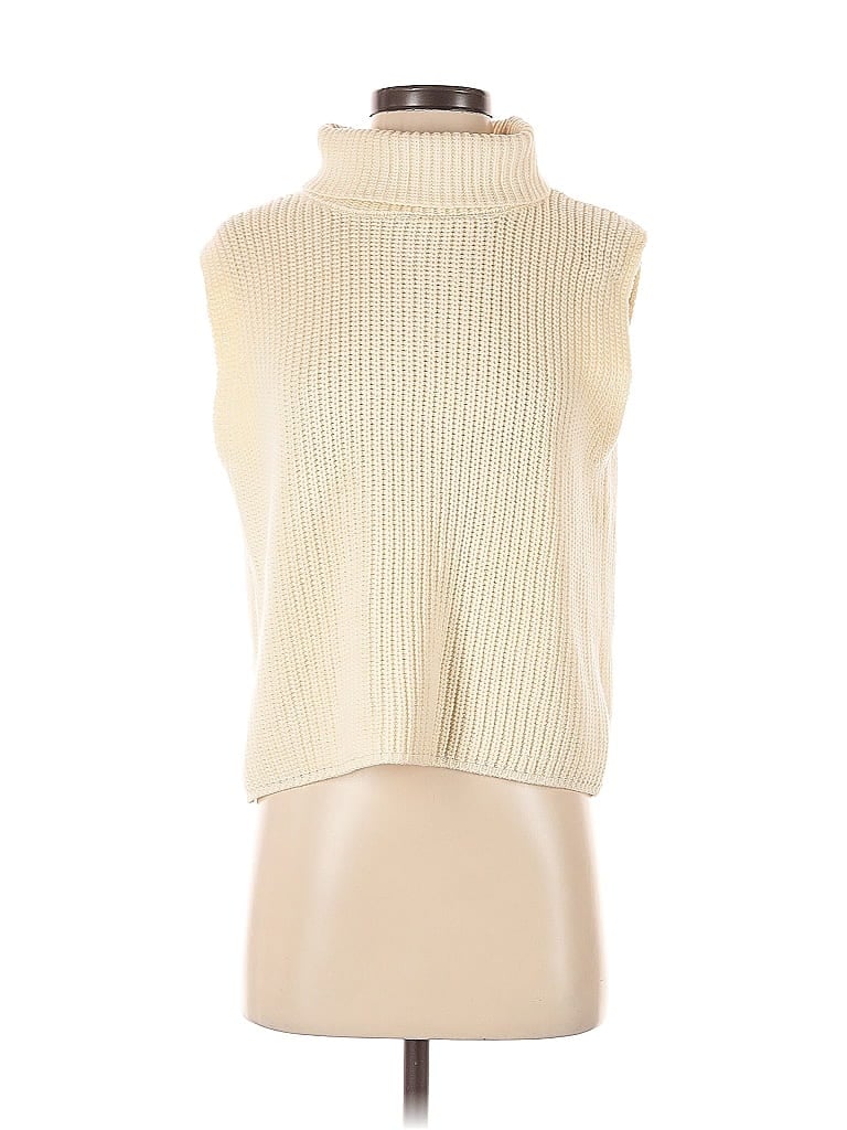 Pre-owned Callahan Sweater Vest In White