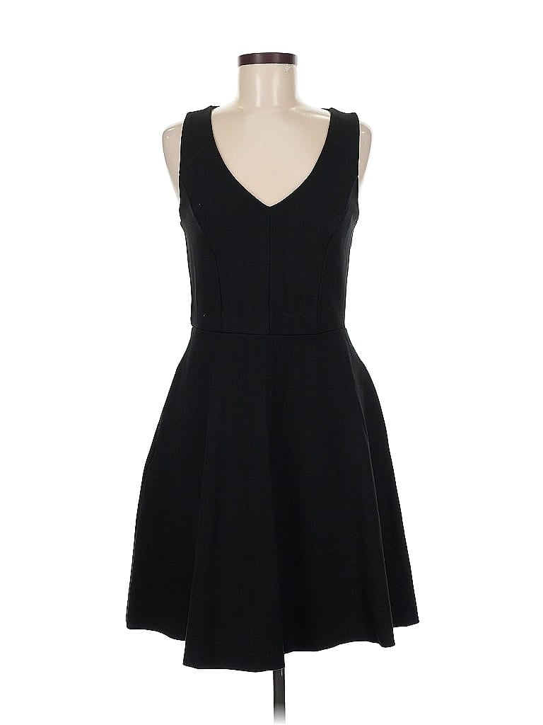 Pre-owned Ann Taylor Loft Casual Dress In Black