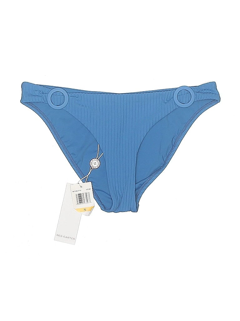 Red Carter Swimsuit Bottoms In Blue