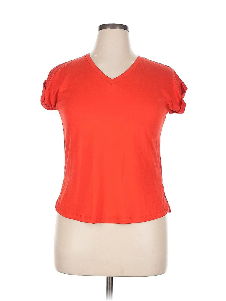 Pre-owned Versona Short Sleeve T-shirt In Orange