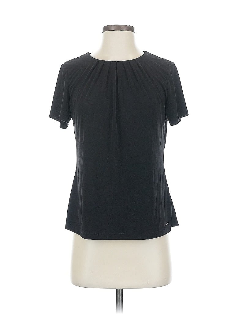 Pre-owned Calvin Klein Active T-shirt In Black